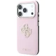 Dėklas Guess Smooth & Big Strass Logo telefonui iPhone 18 Pro Max / 17 Pro Max, rožinis
