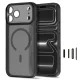 Dėklas Tech-Protect MagPrime MagSafe CC telefonui iPhone 18 Pro Max / 17 Pro Max, Matte Black