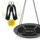 XL Nest Swing 110 cm 4FIZJO for Kids, grey