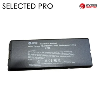 Extra Digital Apple MacBook 13" A1185 Notebook Battery, 5600mAh