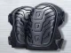 Protective Work Knee Pads for Construction and Gardening, Black