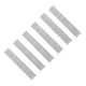 T tipo kabės Deli Tools EDL238010, 10x2x1.2 mm, 2000 vnt.