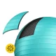 Gimnastikos kamuolys 4FIZJO Reh Ball 65 cm, mėtų spalvos