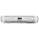 Dėklas Uniq Swivix 360 Rotating Kickstand skirtas iPhone 17 Pro, skaidrus