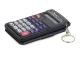 Pocket Calculator KK-568A with Cover and Keychain, 8 Digits