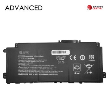 Extra Digital HP PP03XL nešiojamojo kompiuterio baterija, 3400mAh