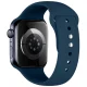 Tech-Protect Silicone dirželis Apple Watch 44 / 45 / 46 / 49 mm, tamsiai mėlynas