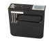 Wall-Mounted Knife Stand and Kitchen Organizer, Black