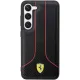 Ferrari Perforated 296 P dėklas Samsung Galaxy S23+ juodas