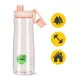 Sportinė gertuvė 4Fizjo Tritan, 850 ml, rožinė