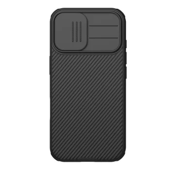 Nillkin Camshield Pro Magnetic dėklas, skirtas Apple iPhone 17, juodas