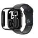 Apsauginis dėklas AmazingThing Minimal, skirtas Apple Watch 46mm, juodas