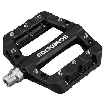 Rockbros 2017-12CBK nailoniniai dviračio pedalai, juodi
