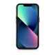 iCarer Oil Wax odinis dėklas telefonui iPhone 14 Plus su MagSafe, rudas (WMI14220703-BN)