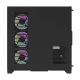 Kompiuterio korpusas Darkflash FT418 PRO su 7 ARGB ventiliatoriais, juodas