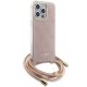 Dėklas Guess iPhone 15 Pro, su virvele, rožinis