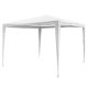 Plonos sodo paviljonas 3x3 m, baltas