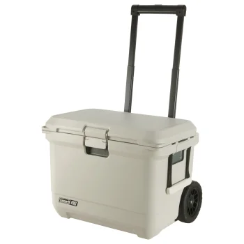 Coleman Pro 55QT termo dėžė su ratukais, 52 l, Balta