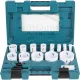 Makita D-63993 universalus karūninių grąžtų rinkinys, 16 dalių (16–76 mm)