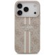 Guess 4G Printed Stripes MagSafe dėklas iPhone 17 Pro, rožinis