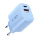 Tech-Protect NCA30 PD 30W QC3.0 USB-A / USB-C įkroviklis, mėlynas