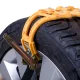 Anti-Skid Snow Tire Straps Car Wheel Chains 8pcs Set