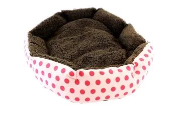 Pet Bed Sofa Mattress Mat Cushion Nest Sleeping Place for Cat Dog - 35x37cm, Pink