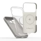 Tech-Protect Silicone MagSafe dėklas iPhone 17 Pro, pilkas