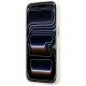 Guess Stripe Peony 4G Logo MagSafe dėklas telefonui iPhone 18 Pro Max / 17 Pro Max, smėlio spalvos