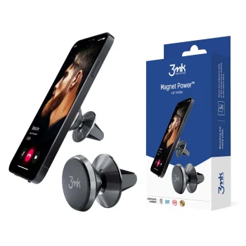 3Mk Magnet Power magnetinis automobilinis telefono laikiklis į vėdinimo groteles
