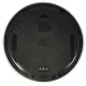 Mars Wall Clock with LED Display 32 cm, Orange