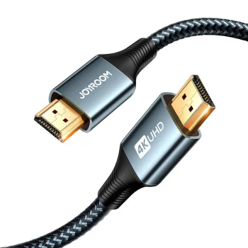 HDMI-HDMI laidas 4K 60Hz 2m Joyroom SY-20H1, pilkas