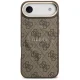 Guess 4G PU Classic Logo MagSafe dėklas iPhone 17 Air - rudas
