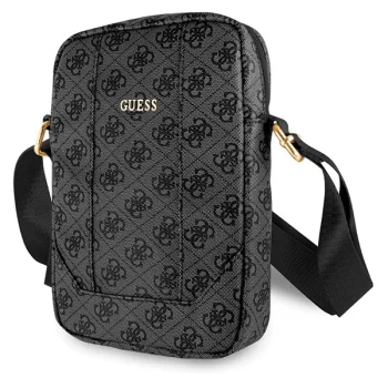 Planšetinio kompiuterio krepšys Guess 4G Uptown 10", pilkas / rudas
