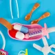 Kids Doctor Play Set in Case KX2947 35 Pieces White/Pink