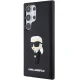 Karl Lagerfeld dėklas Samsung Galaxy S24 Ultra, 3D Rubber Ikonik, juodas