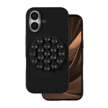 TFO Silicone Stick dėklas Apple iPhone 16 6,1", juodas