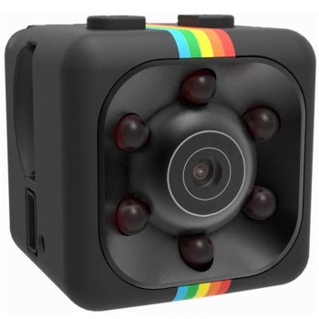 Wireless Mini Full HD Surveillance Security Camera Hidden Spy Camera for Home and Office, 2x2cm