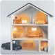 Infraraudonųjų spindulių šildytuvas Berdsen 398300, 720W, Wi-Fi, Tuya