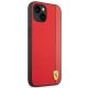 Ferrari dėklas dėklas iPhone 14 Plus telefonui, raudonas