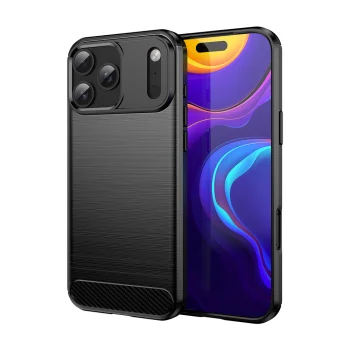 Carbon Case for iPhone 17 Pro, Black