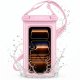 Tech-Protect UWC7 Waterproof Case for Smartphones up to 6.9\", Pink