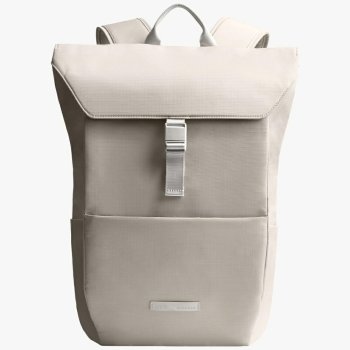 Uniq Arden RPET 18L kuprinė nešiojamam kompiuteriui iki 15", smėlio spalvos