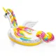 INTEX 57561 Inflatable Rainbow Unicorn Ride-On Island 226x173cm