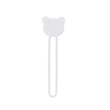Silicone Cable Organizer, White