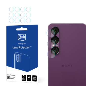 3mk Lens Protection hibridinis kameros stiklas Sony Xperia 1 VII telefonui