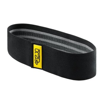 4Fizjo Hip Band Fabric Resistance Band, 25-30 kg, Black/Grey