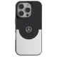 Mercedes dėklas iPhone 16 Pro Max Double Layer BiColor MagSafe, sidabrinis