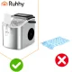 Ruhhy Ice Maker 1.2L Silver + Scoop