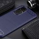 Dėklas Huawei P50 Carbon Flexible Cover TPU, mėlynas